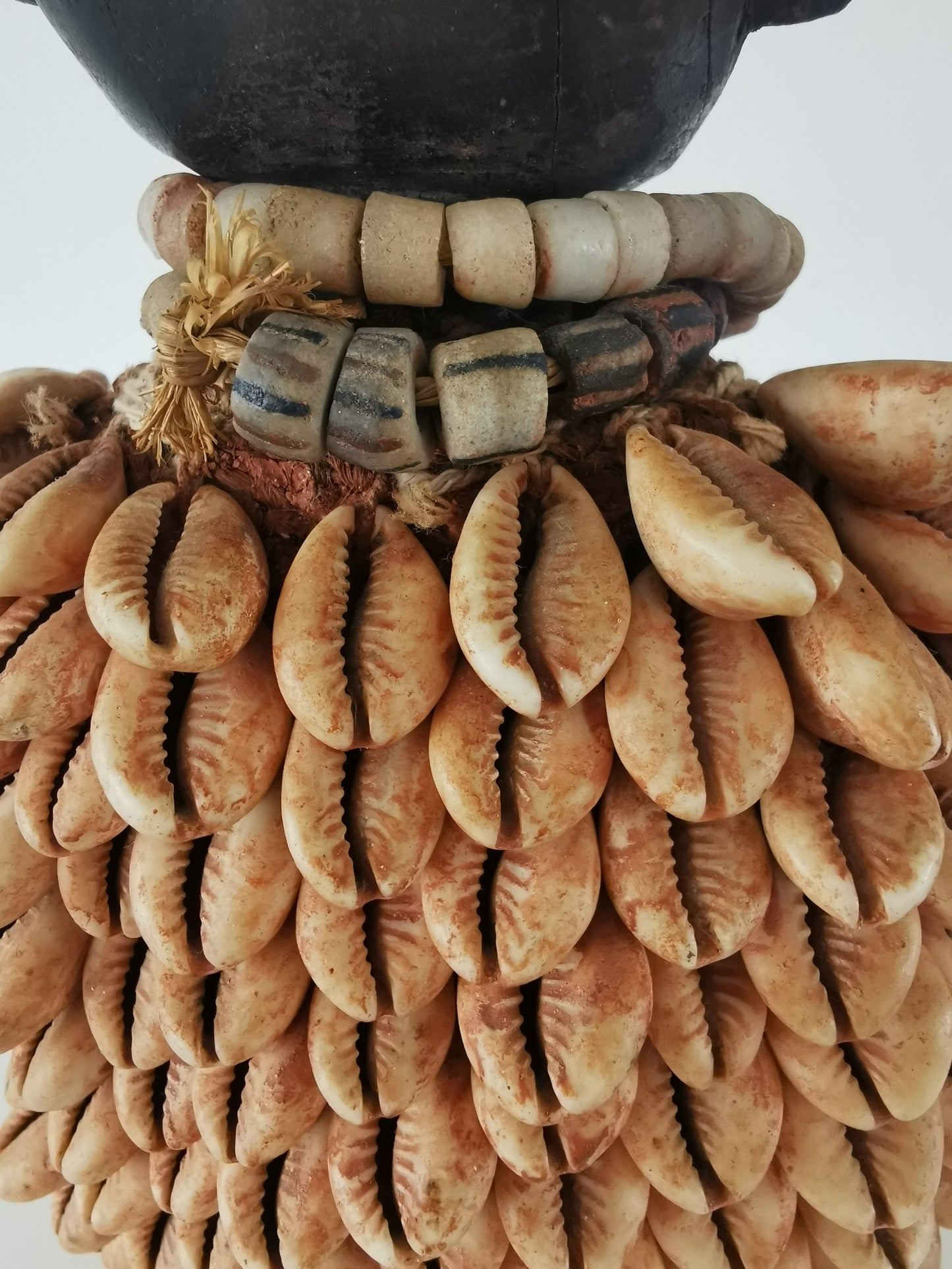 Yoruba Ibeji TwinFemale Figure with Cowrie Cloak, Nigeria