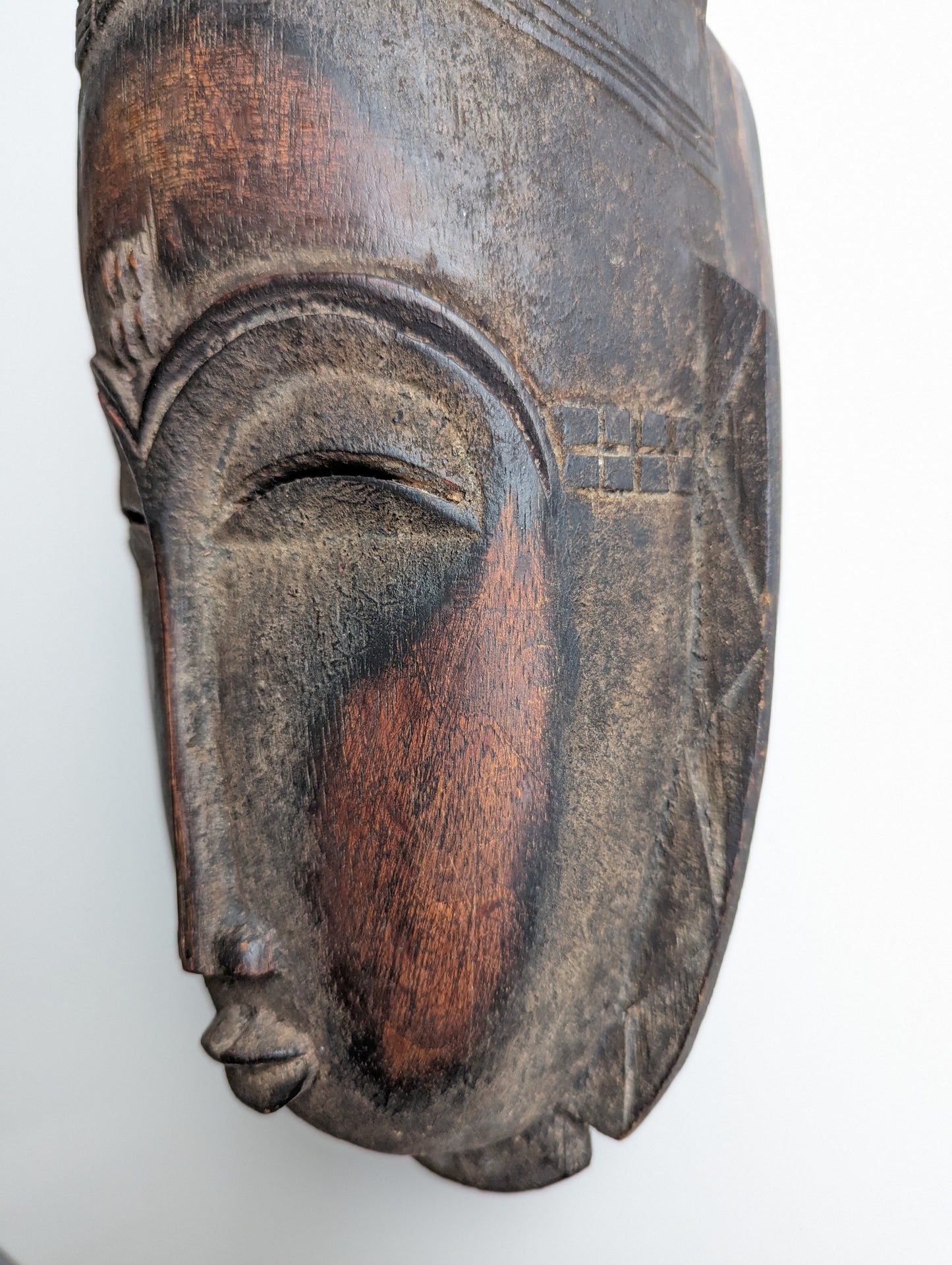 Yaoure Baule Mask with Bird