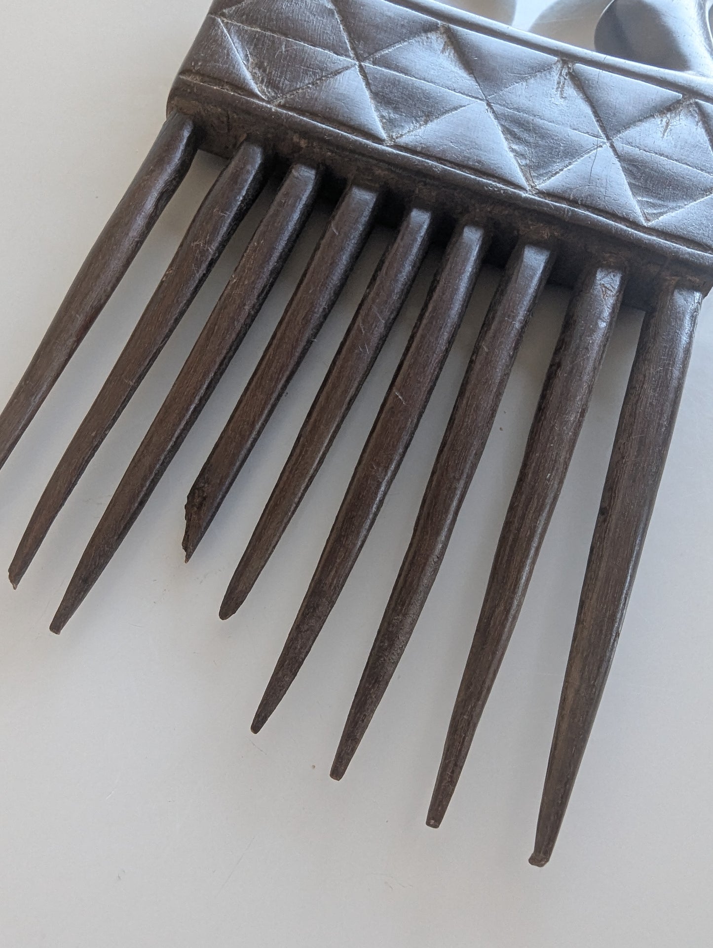Chokwe Wood Hair Comb (Cisakulo)