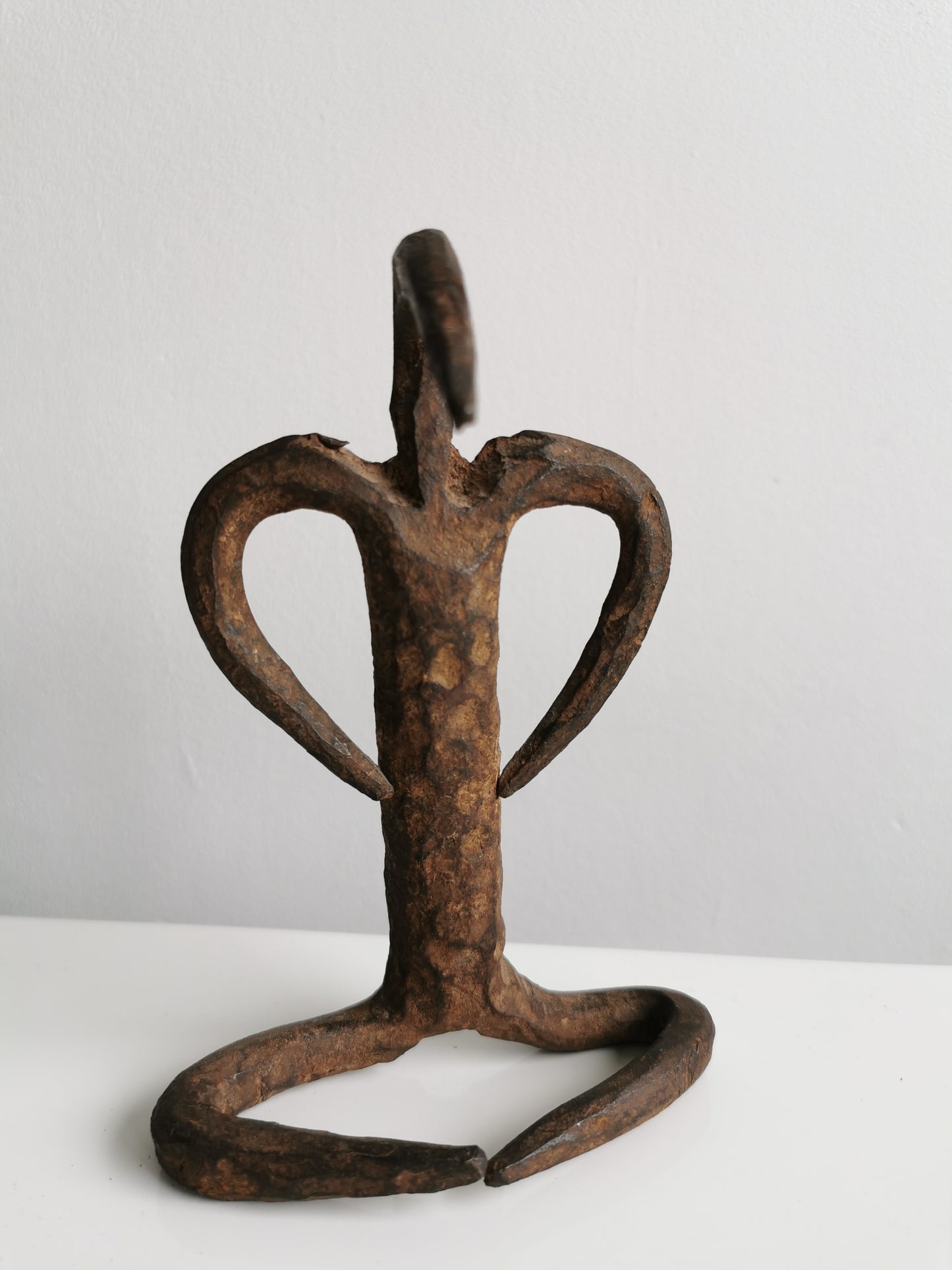 Lobi Zoomorphic Figure Black Iron
