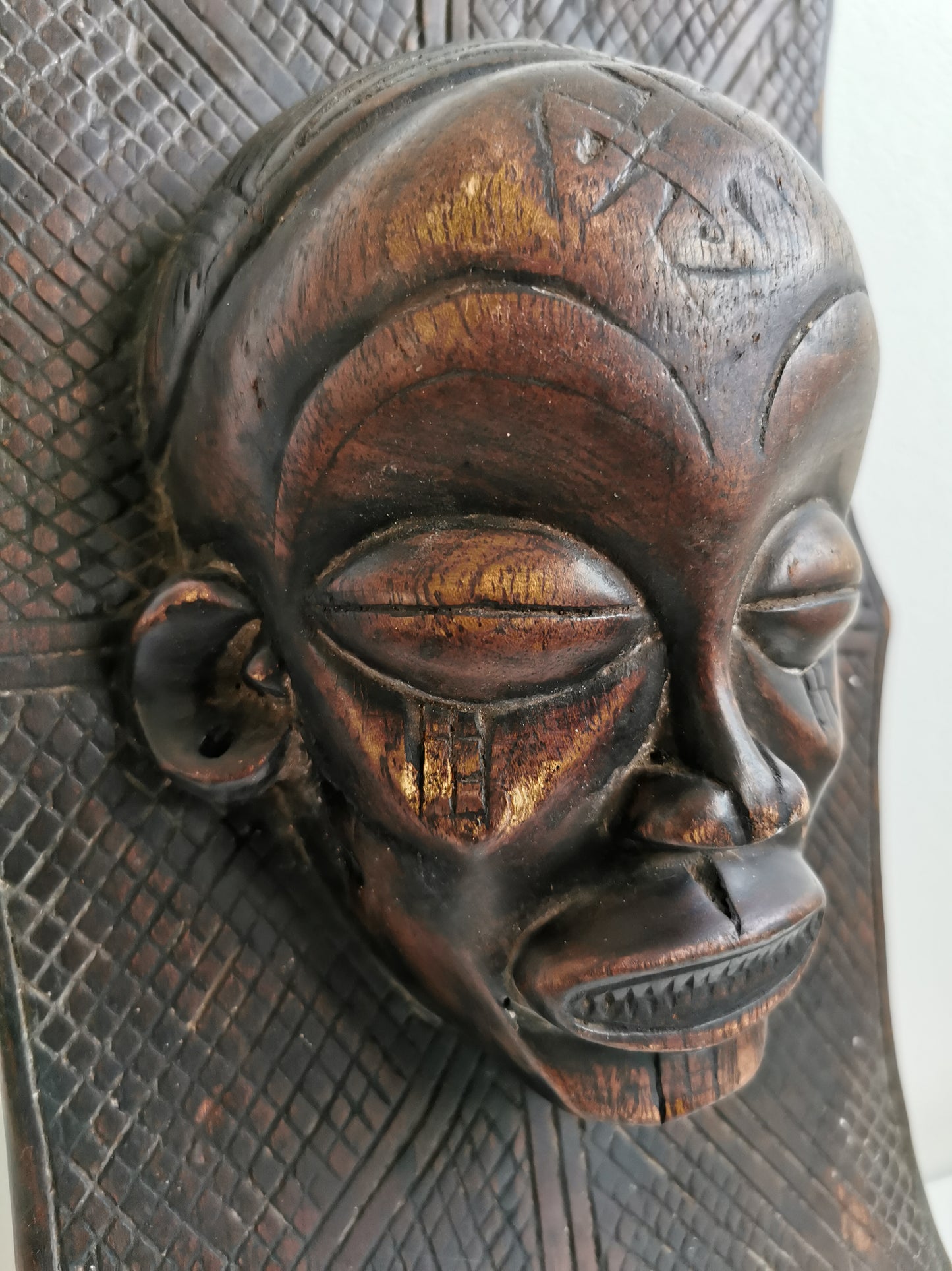 Chokwe (Tshokwe) Mask Plaque Bas-Relief