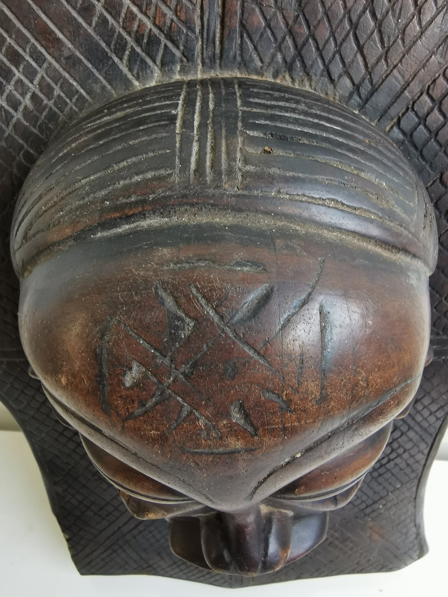 Chokwe (Tshokwe) Mask Plaque Bas-Relief