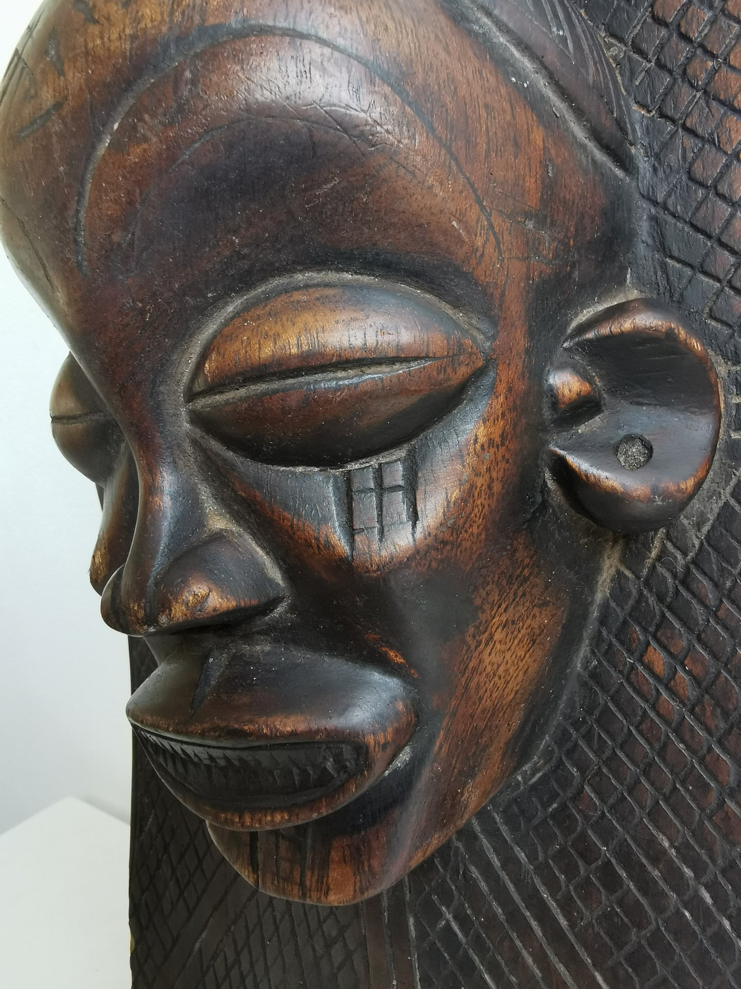 Chokwe (Tshokwe) Mask Plaque Bas-Relief