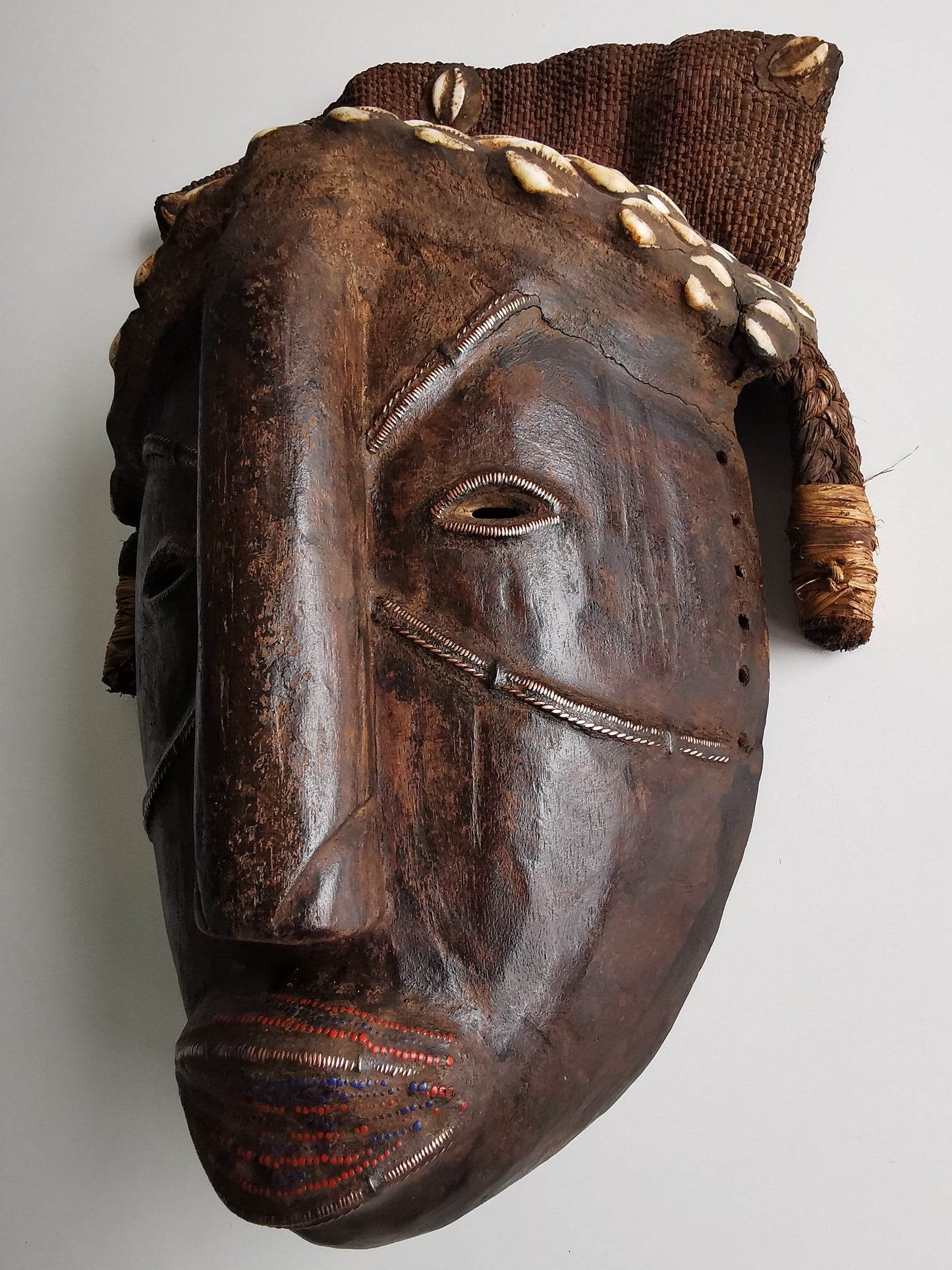 Kuba Ngady Mwaash Wooden Mask