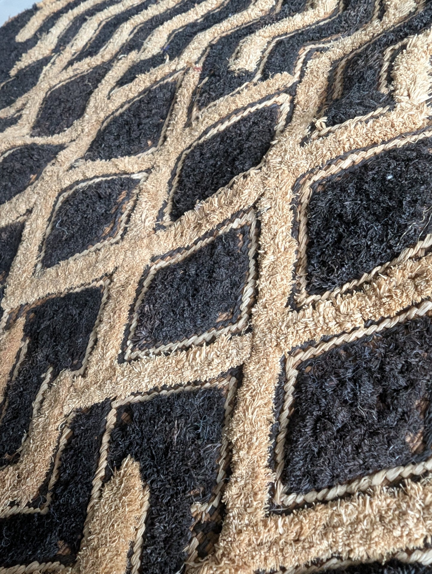 Kuba Shoowa Raffia Cloth