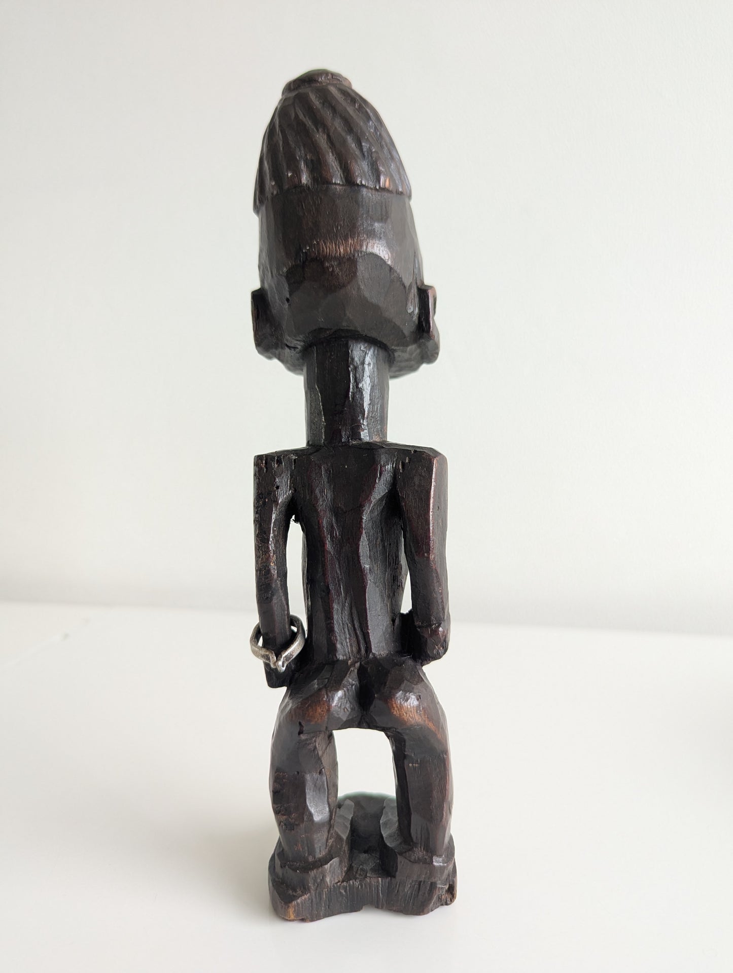 Yoruba Ibeji Carved Wooden Male Figure