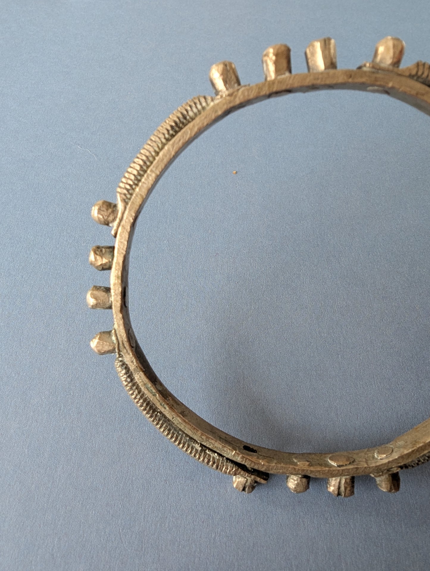 Antique bronze North Africa tribal bangle