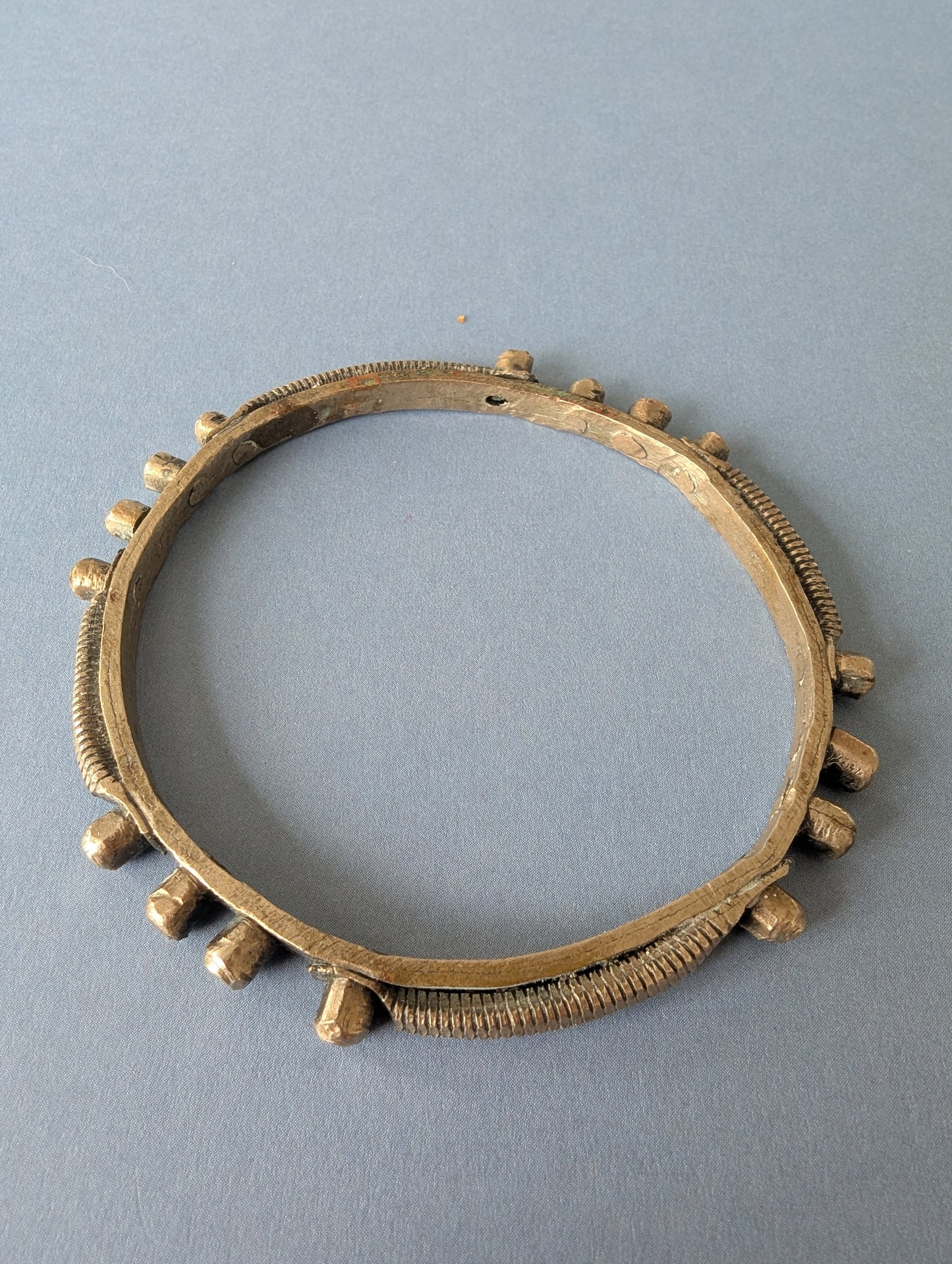 Antique bronze North Africa tribal bangle