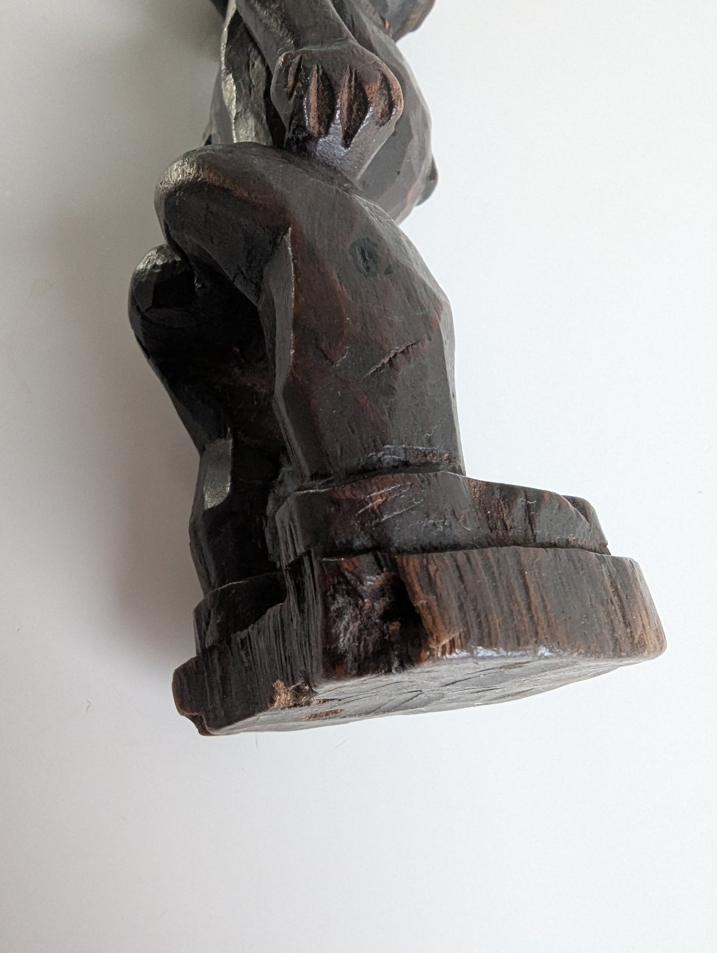 Yoruba Ibeji Carved Wooden Male Figure