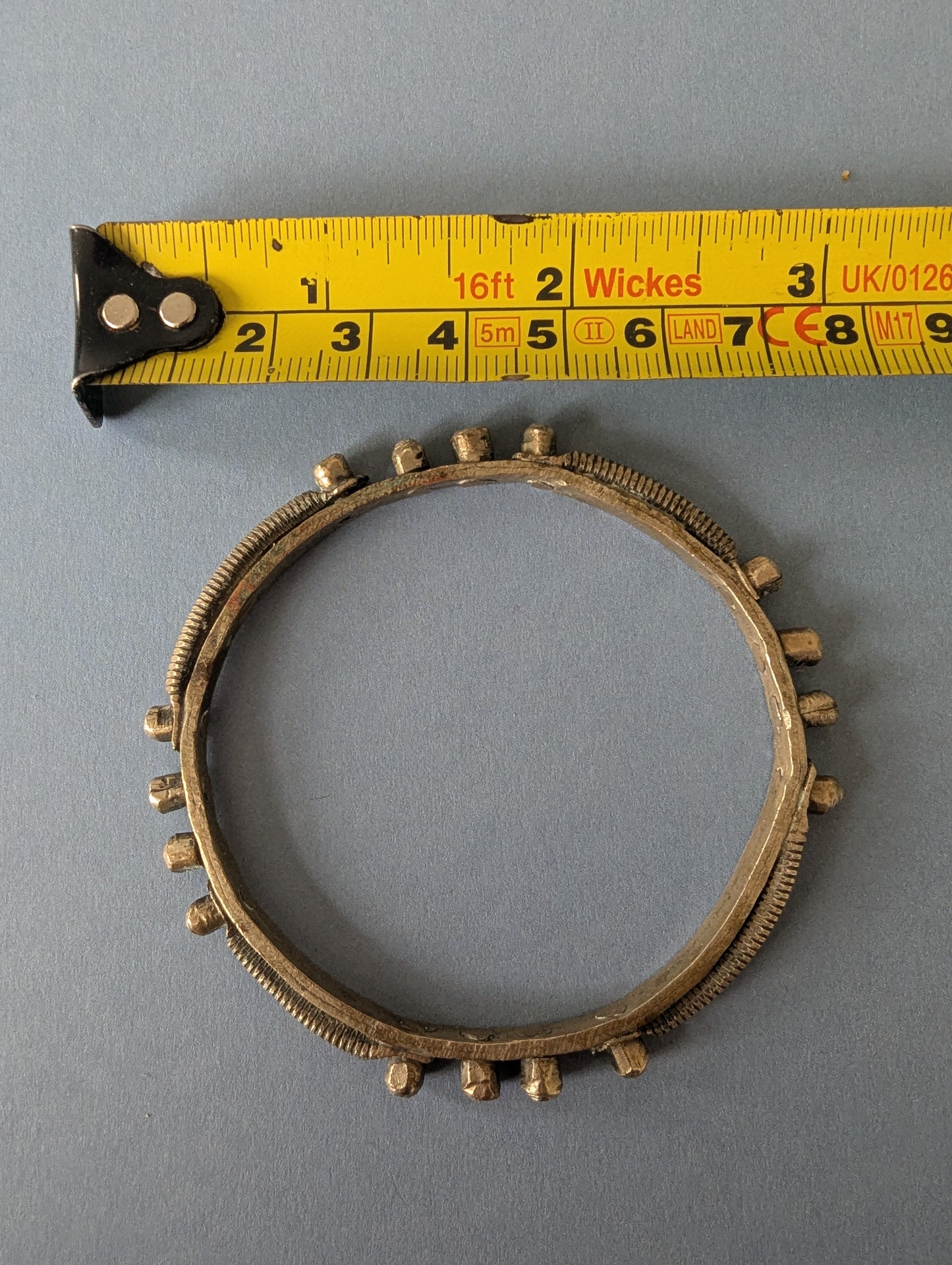 Antique bronze North Africa tribal bangle