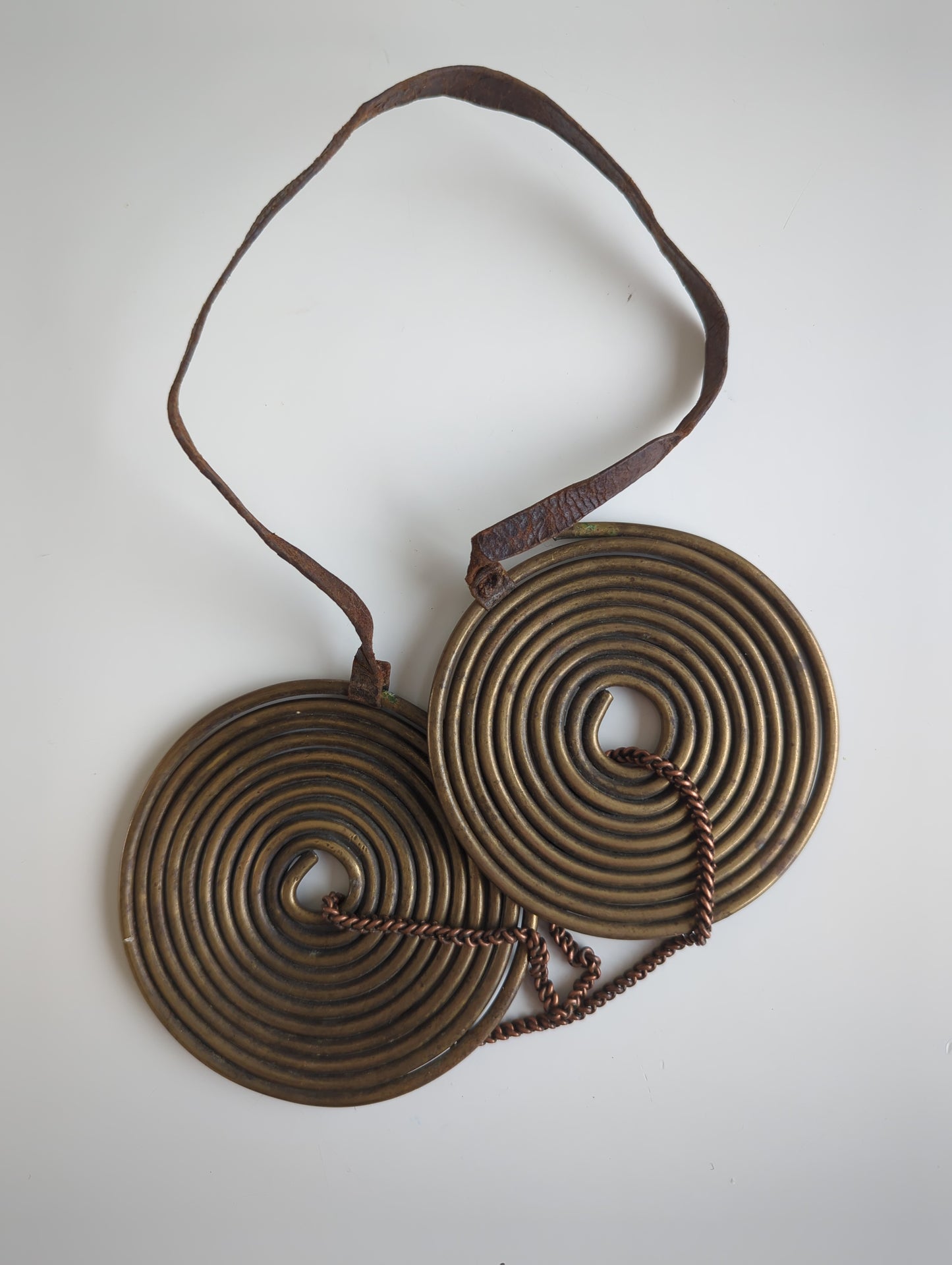 Massai Coiled Brass Neck adornment (Taet/Tai)