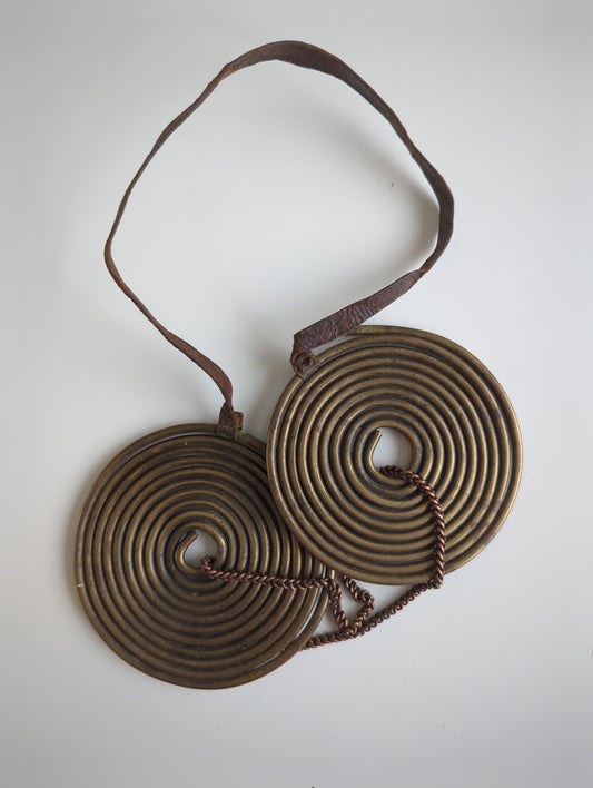 Massai Coiled Brass Neck adornment (Taet/Tai)