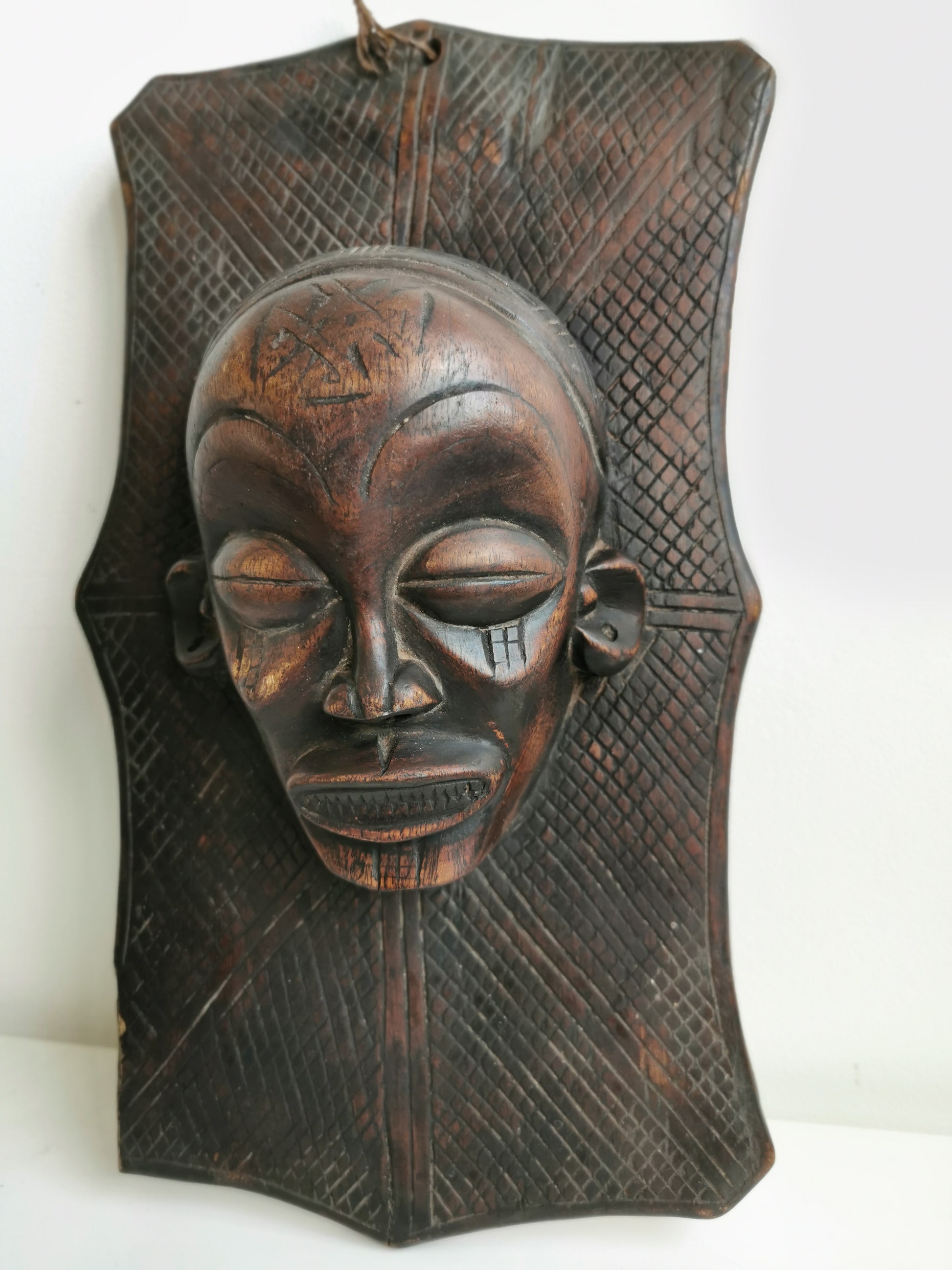 Chokwe (Tshokwe) Mask Plaque Bas-Relief