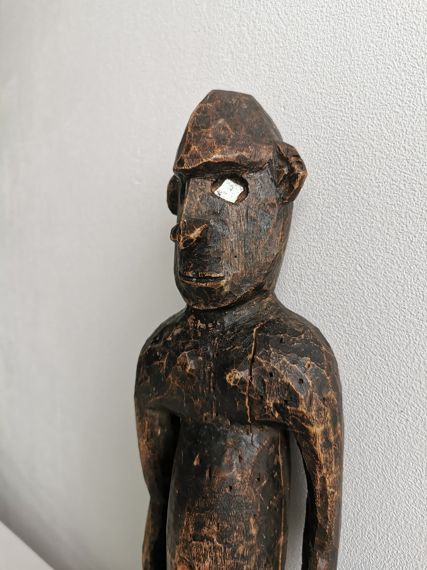 West African Ancestor Male Wood Statue