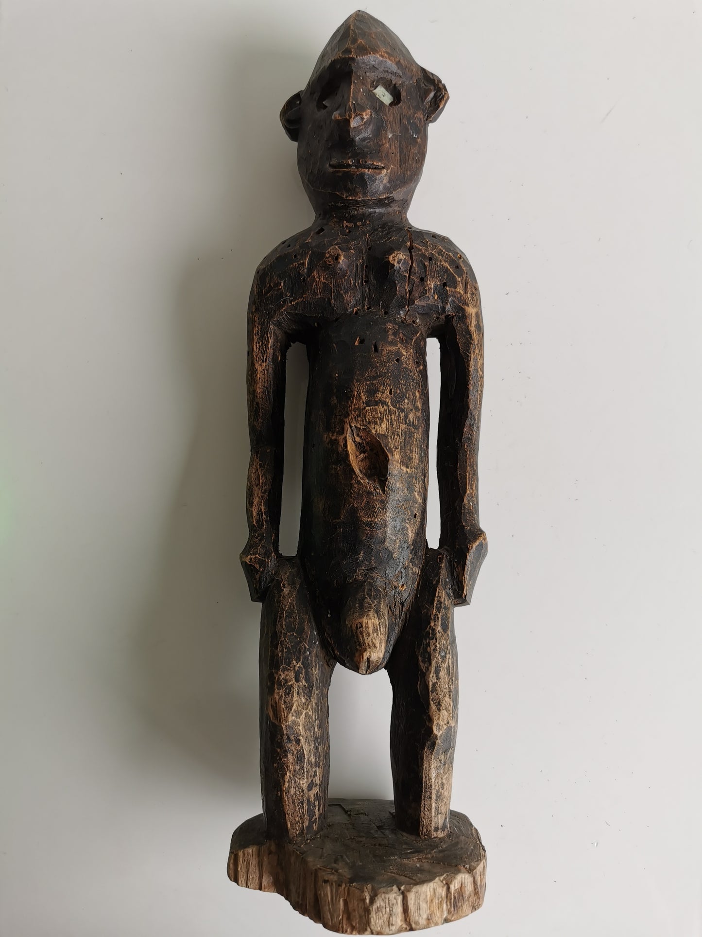 West African Ancestor Male Wood Statue