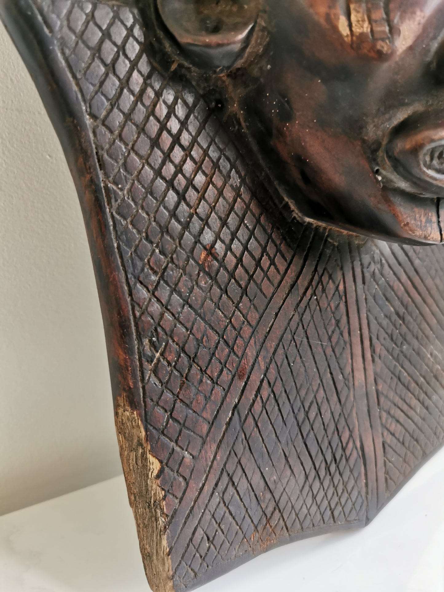 Chokwe (Tshokwe) Mask Plaque Bas-Relief